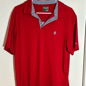 Men's‎ Izod red golf polo medium